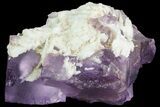 Cubic Fluorite on Bladed Barite - Cave-in-Rock, Illinois #73940-2